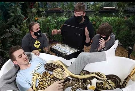 Mrbeast Challenge People To Sit In A Bath Tub Full Of Snakes For 10000 ...