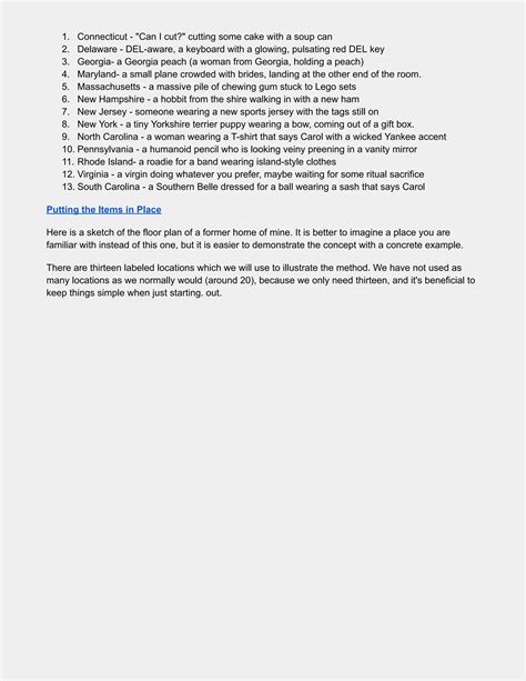 Image result for Loci Memory Method