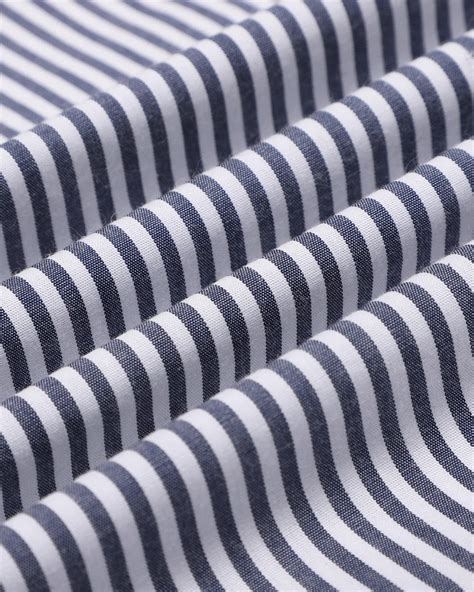 Gunmetal Grey Stripes Poplin Button Down Cotton Shirt – Thestiffcollar.com