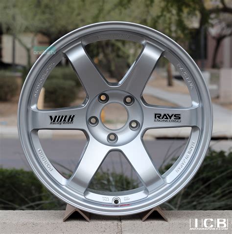 Rays Volk Racing TE37SL Tribute Edition Diamond Silver Wheels 18X10.5 ...