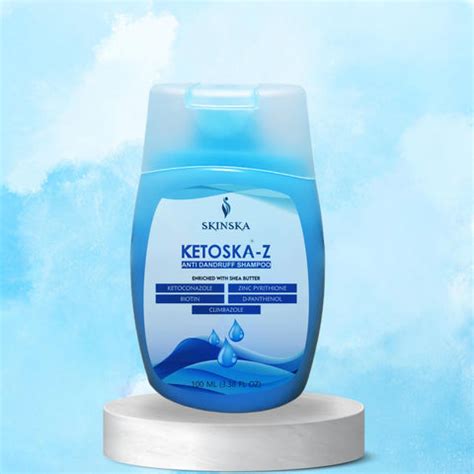 Ketoska-Z Anti Dandruff Shampoo | Ketoconazole & Zinc Pyrithione for ...