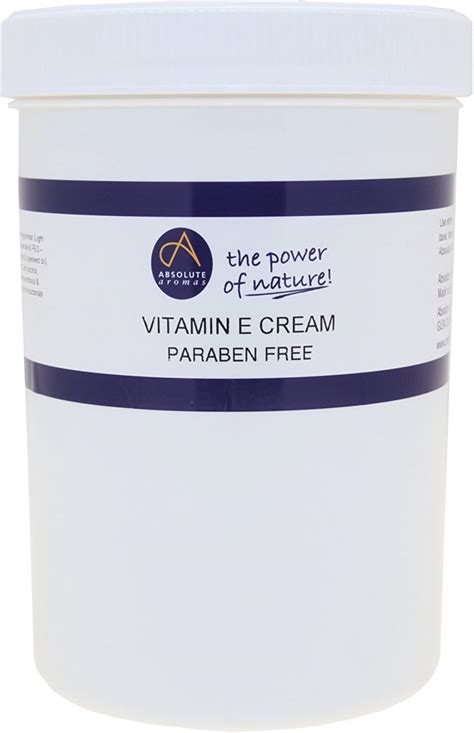 Absolute Aromas Vitamin E Cream 1kg - Unscented Base Cream, Free from ...