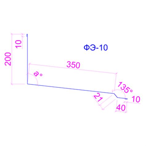 BIM objects - Free download! Shaped profile for sandwich panels SP-10 ...