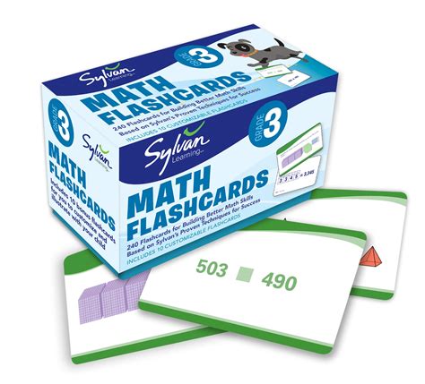 Buy 3rd Grade Math Flashcards: 240 Flashcards for Improving Math Skills ...