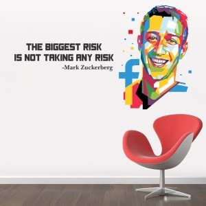 StickMe Mark Zuckerberg - The Biggest Risk Is Not Taking Any Risk ...
