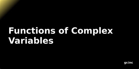 Image result for Complex Variables Graph