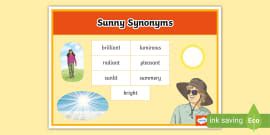 Bank Synonyms Word Mat (teacher made) - Twinkl