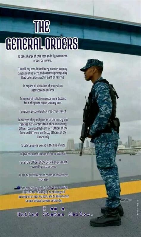 Army 3 general orders - reliefmumu