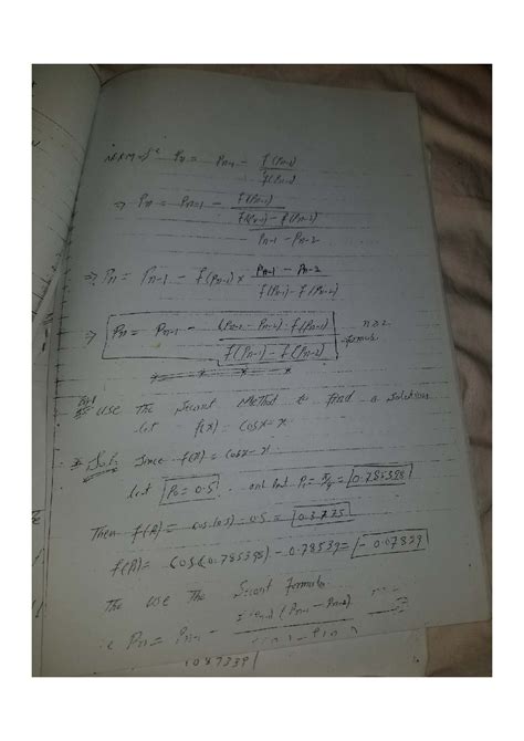 Image result for Secant Method Examples