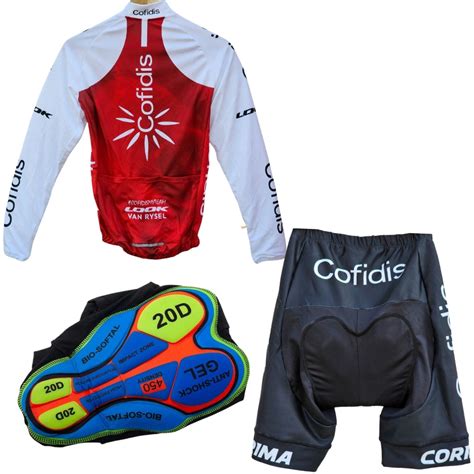 Cofidis 2023 High Quality Cycling Jersey Pro Bicycle Team Cycling Bib ...
