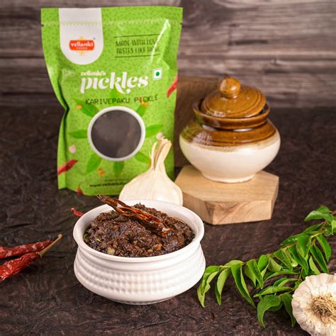 Karivepaku Pickle (curry leaves) – vellankifoods