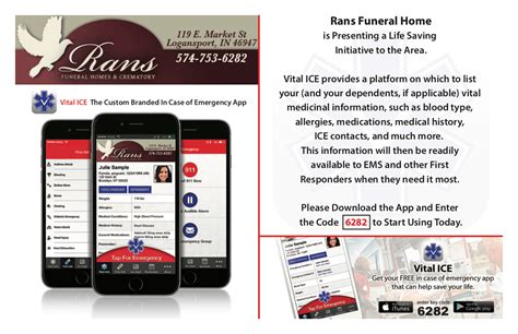 Vital Ice | Rans Funeral Homes