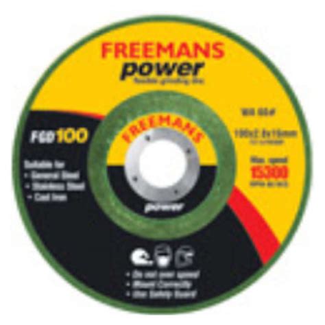 Buy Freemans Power Flexible Grinding Wheel With Depressed Centre FGD ...