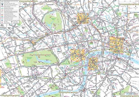London Tourist Map Printable - Printable Free Templates
