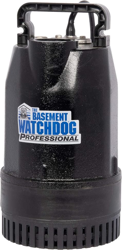 THE BASEMENT WATCHDOG WiFi Enabled Primary and Battery Backup Sump Pump ...