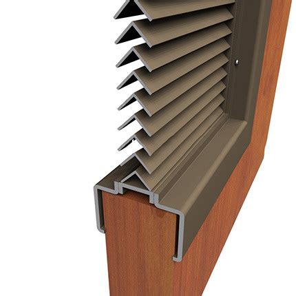 China Inverted Y Blades Galvanized Steel Louver for Door - China Louver ...