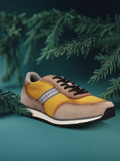 bugatti Cirino Taupe Premium Leather Comfort Mid Top Sneakers – bugatti ...