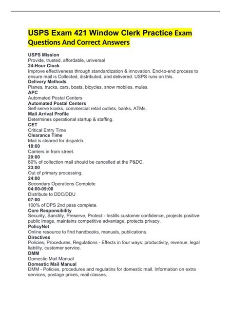 Image result for USPS Window Clerk Practice Test