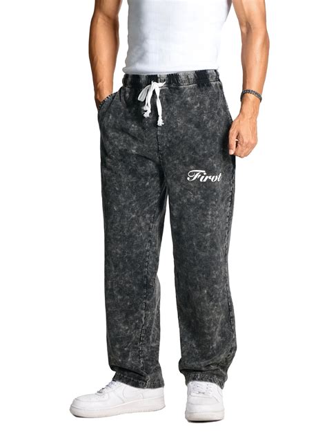 ACID WASH SWEATPANTS – FIRVT