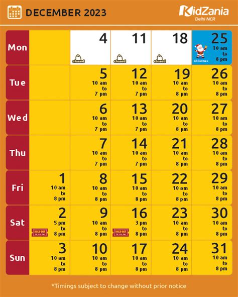 Ticket Pricing & Operational Hours | KidZania Delhi NCR