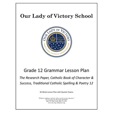 Grade 12 Lessons 的图像结果