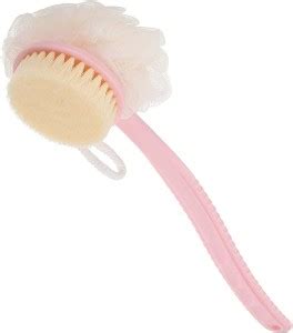 RUSHABH ENTERPRISE Back Exfoliator with 2 In 1 Mesh Bristles Body Brush ...