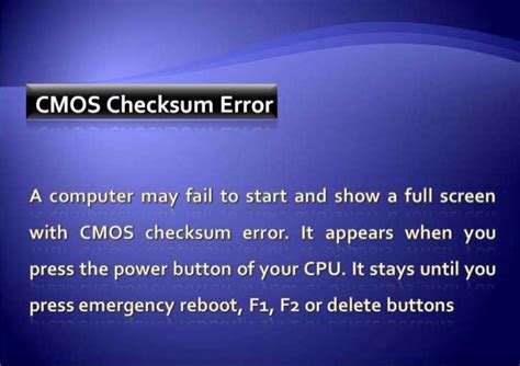 CMOS Checksum Error Defaults Loaded 的图像结果