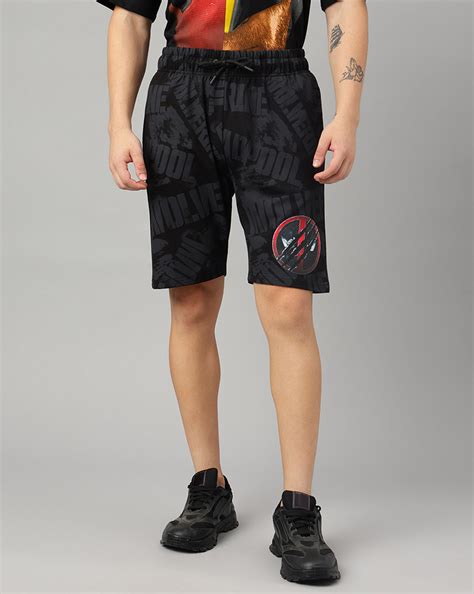 Deadpool Black Shorts Men – Free Authority
