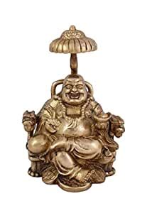 Buy Arihant Craft® Ethnic Decor Laughing Buddha Idol Hand Work – 16.5 ...