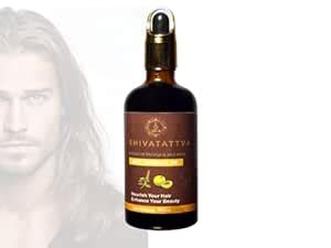 Buy SHIVATATTVA Anti-Hairfall oil For Men (100ml), With Bhringraj and ...