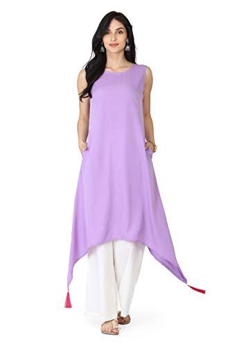 Buy Abhishti Flared Tassled A line Kurta With Palazoo Set Avaliable in ...