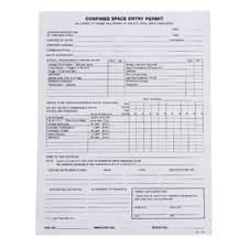 Confined Space Entry Permits - Brady Part: EP1 | Brady | BradyIndia.co.in