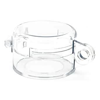 TRADESAFE Emergency Stop Button Lockout, 1 1/5” Hole Diameter, Round ...