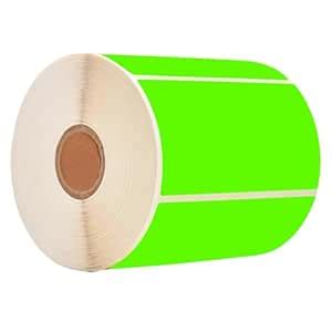 2" x 3" Green Rectangle Color Coding Labels - Square Color-Code ...