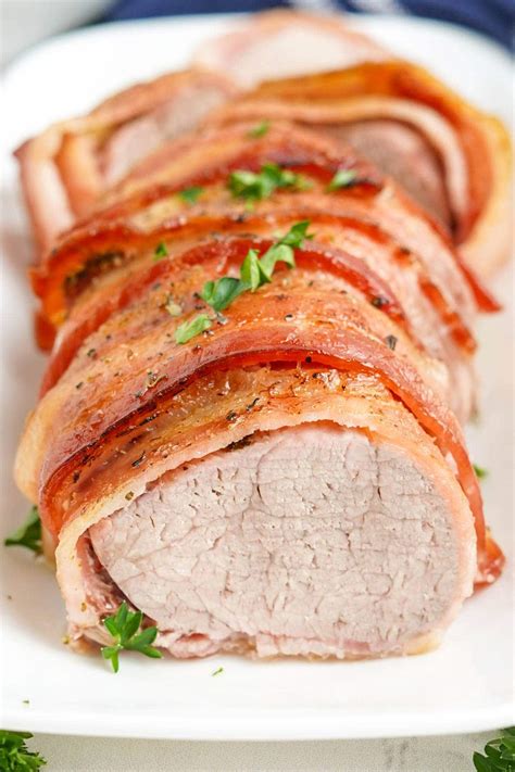 Bacon Wrapped Boneless Pork Loin