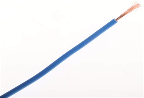 Staubli | Staubli Blue 0.5 mm² Equipment Wire, 20 AWG, 129/0.07 mm ...