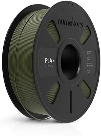 NUMAKERS PLA+ 3D Printer Filament, 1.75mm, Dimensional Accuracy +/- 0. ...