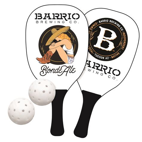 Barrio Pickleball - Pickleball Set PB1 - Barrio Brewing Co.