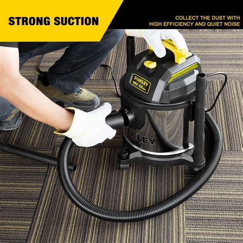 Buy Stanley 4 Gallon Wet Dry Vacuum, 4 Peak HP Stainless Steel 3 in 1 ...