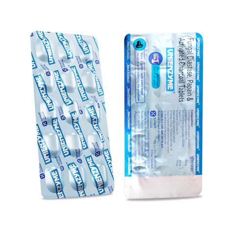 Unienzyme Tablets, 15 Tablets : ClickOnCare.com