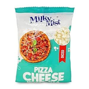 Milky Mist Mozzarella Diced Pizza Cheese, 200g Pack : Amazon.in ...