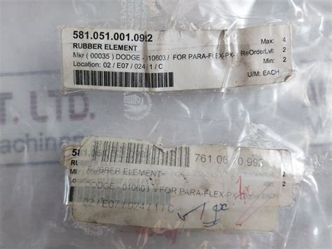 Dodge Px70 Rubber Element – Aeliya Marine Tech