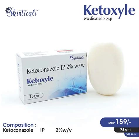 Ketoconazole (2% w/w) Soap Ketoxyle Soap
