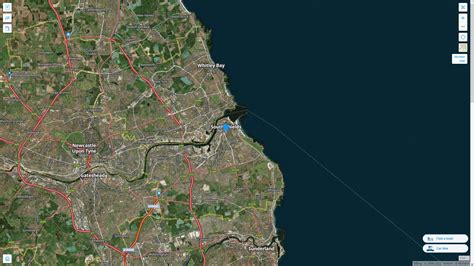 South Shields Map - United Kingdom
