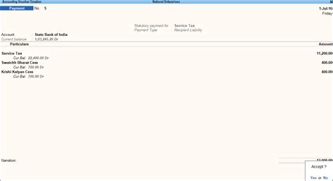 Reverse Charge Transactions (Service Tax)