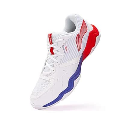 Li-Ning Sound Wave II Non-Marking Badminton Shoe - (Standard White - 9 ...