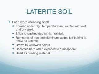 Revision Notes: Soils in India - Geography Class 10 ICSE PDF Download