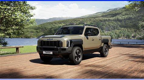Kia Tasman Pickup Truck Breaks Cover - Toyota Hilux Rival?