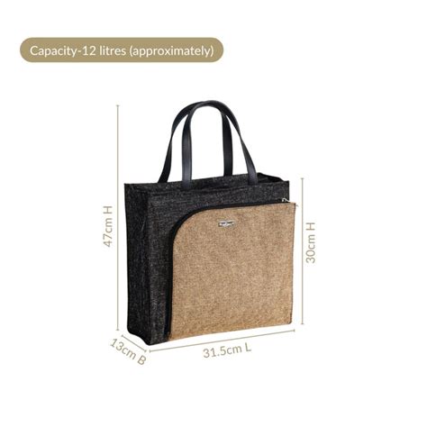 Minimalist Everyday Lunch Bag For Office - Premium Lunch Bag | Nestasia