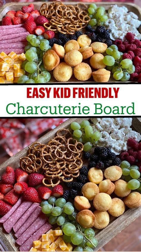 Easy kids charcuterie board for birthday parties – Artofit
